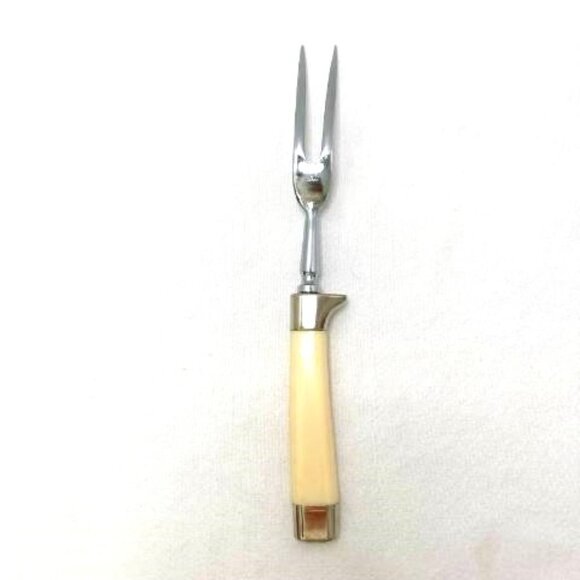 Vtg Meat Fork Made in Japan Circa 1970s Serving Utensil Retro Classic Replacemnt - Picture 2 of 5
